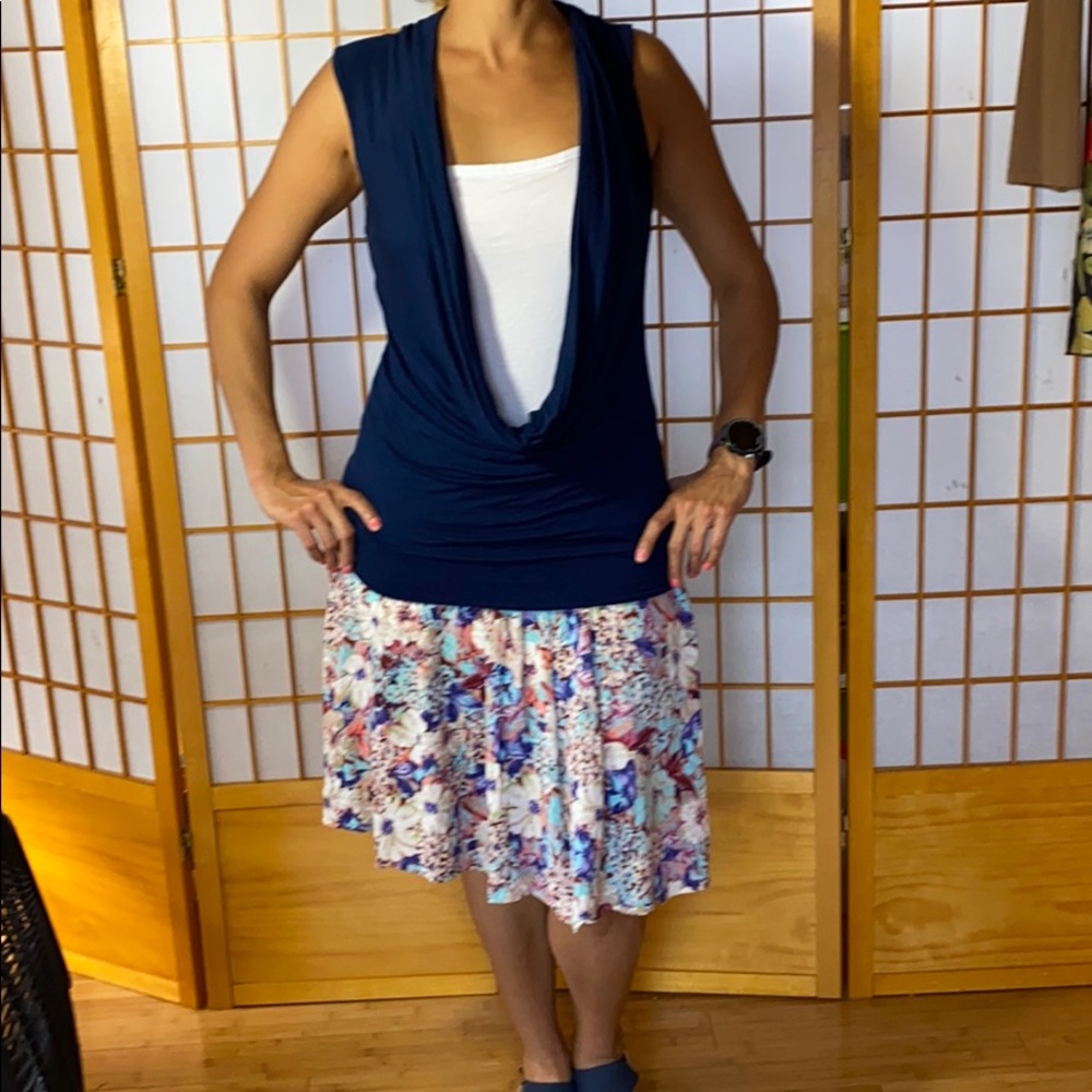 Two in one blouse